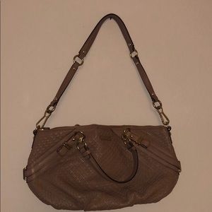 Coach hand bag with shoulder strap